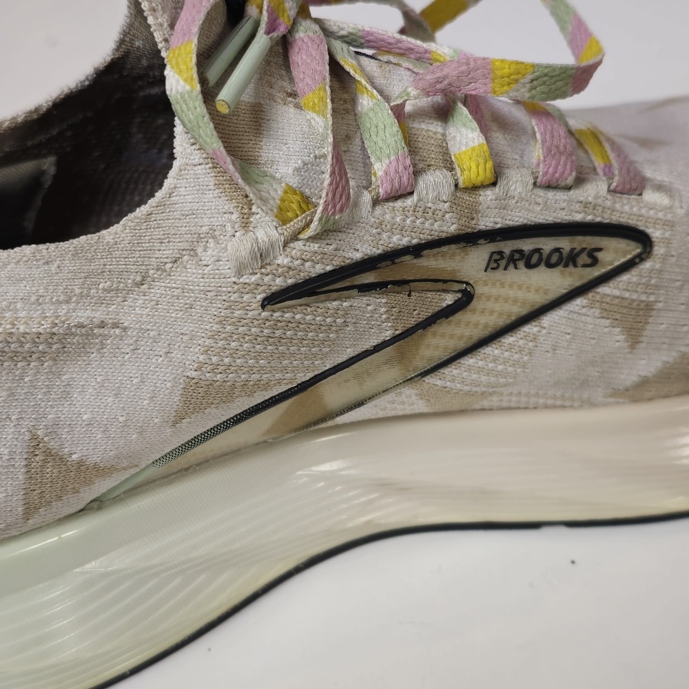 Brooks Womens Levitate SF 6 LE 1203851B141 White Multi Running Shoes Size 9.5 B - Picture 10 of 14